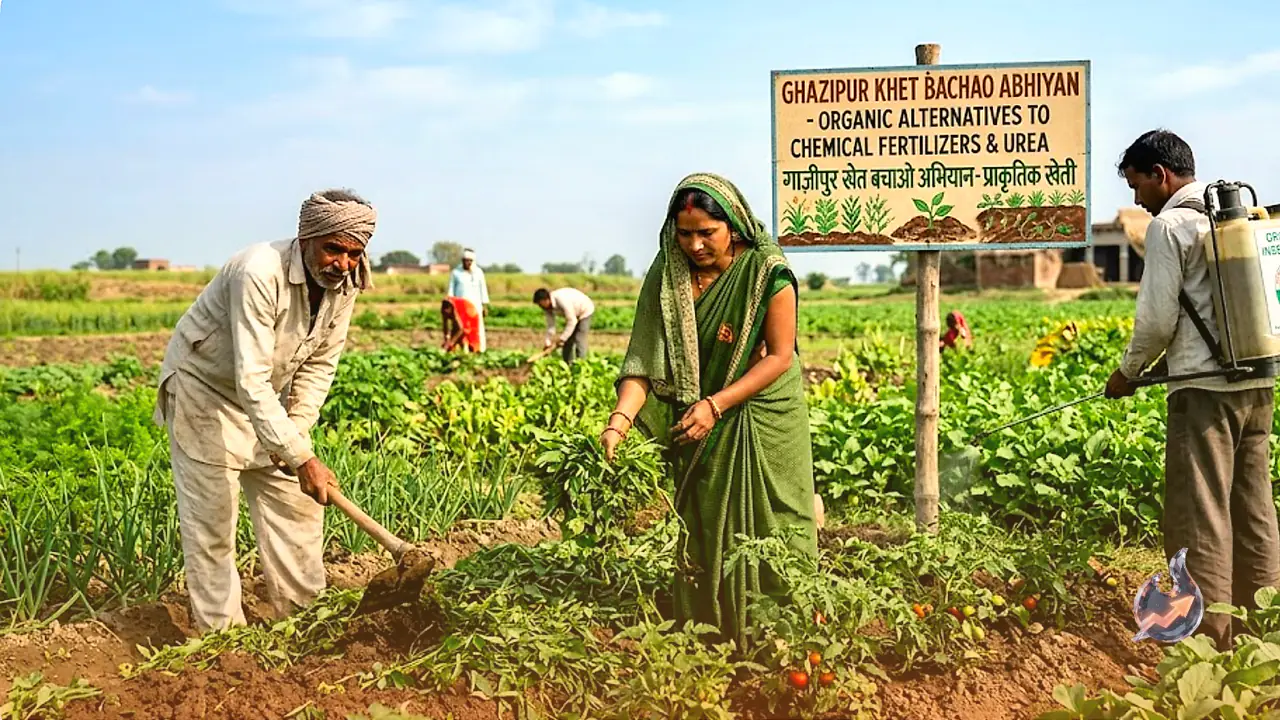 Ghazipur Khet Bachao Abhiyan Drives Organic Alternatives to Chemical Fertilizers and Urea