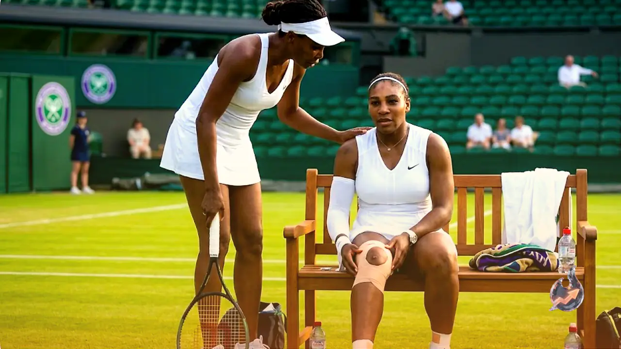 Serena's Knee Scare Won't Stop Wimbledon Plan to Reunite Williams Sisters in Doubles