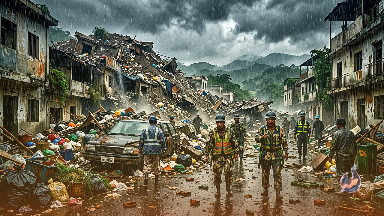 Tragic Landfill Collapse in Guinea Capital Conakry Leaves 30 Dead Amid Heavy Rains