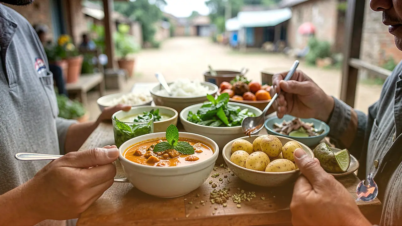 Give A Refreshing Mint Twist To Your Everyday Potato Curry At Home