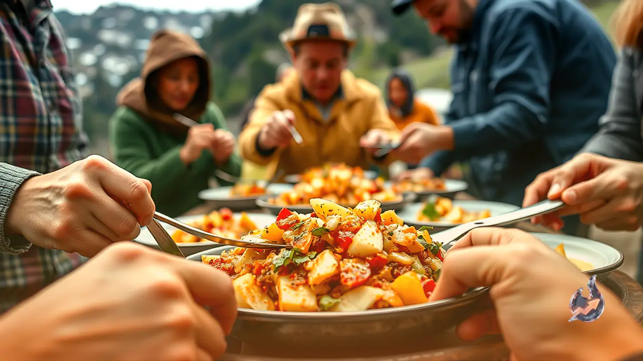 Give meals a flavorful twist with this sweet and spicy mountain style apple chutney