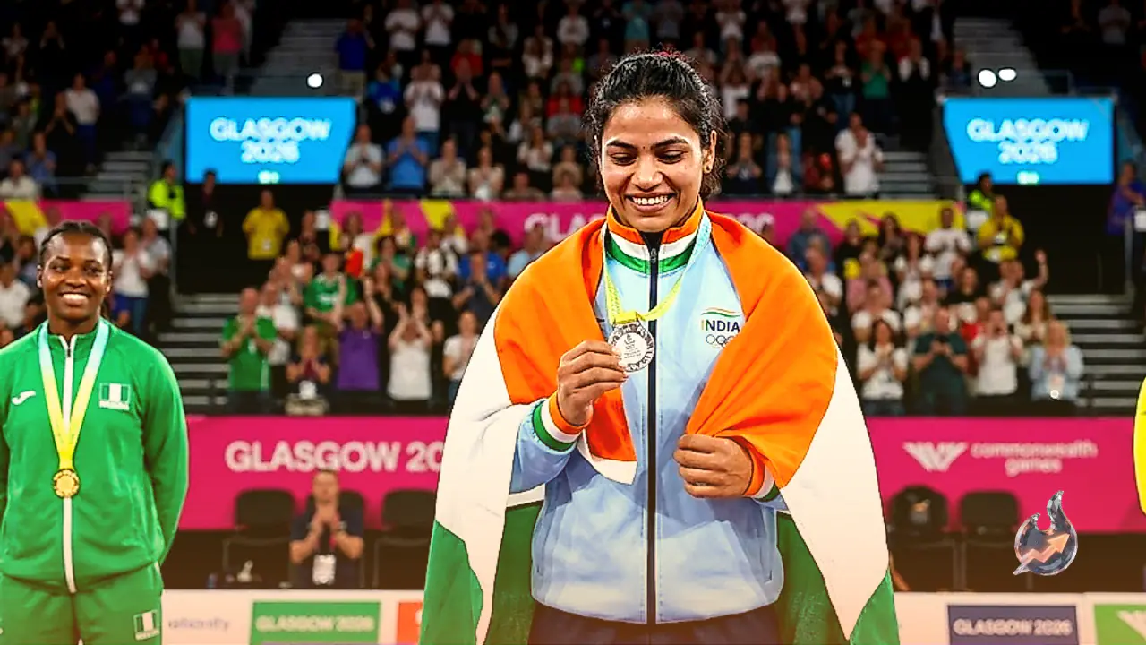 ग्लासगो राष्ट्रमंडल खेल 2026: ज्ञानेश्वरी यादव ने 53 किग्रा भारोत्तोलन में जीता रजत पदक, प्रधानमंत्री नरेंद्र मोदी ने की सराहना