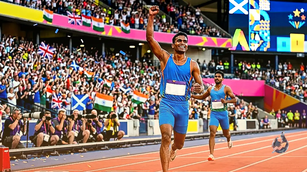 Indian Para Sprinter Dilip Gavit Sets Games Record to Secure Gold in Glasgow 100m Event