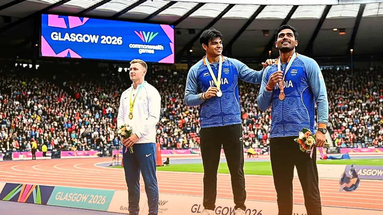 Yashvir Singh Claims Bronze at Glasgow Commonwealth Games 2026 to Join Neeraj Chopra on Javelin Podium