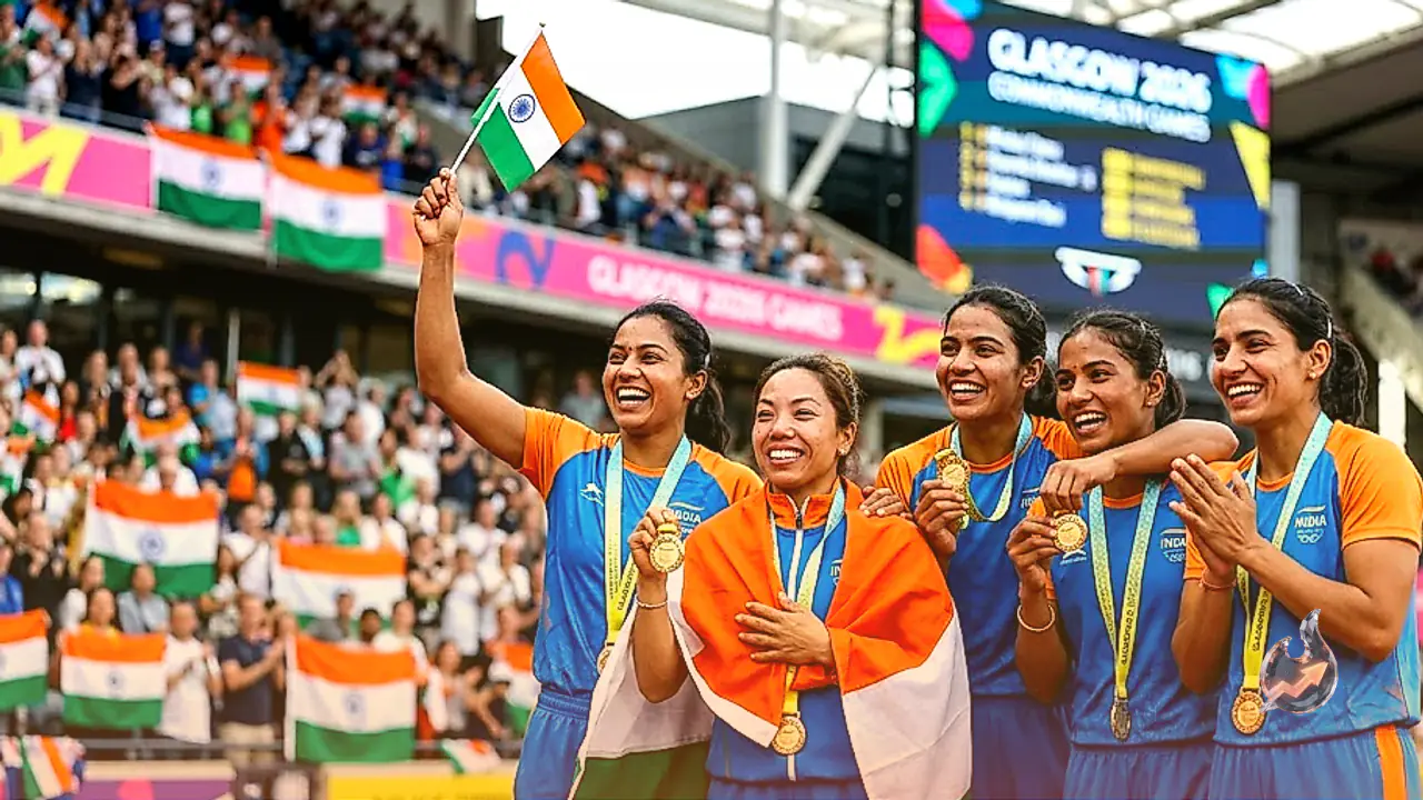 Five Indian Female Athletes Including Mirabai Chanu and Sharmila Dhankhar Script History at Glasgow CWG 2026