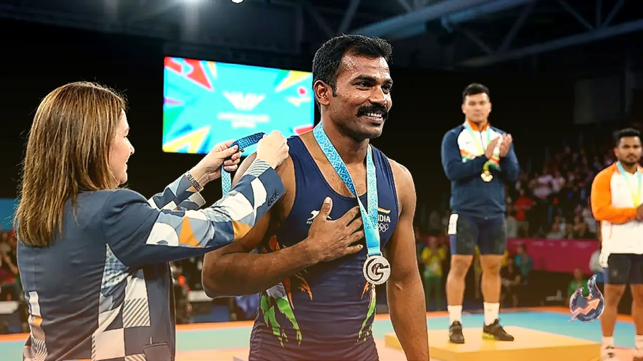 Weightlifter Raja Muthupandi Secures Silver Medal at Glasgow Commonwealth Games After Defying Career Threatening Injury