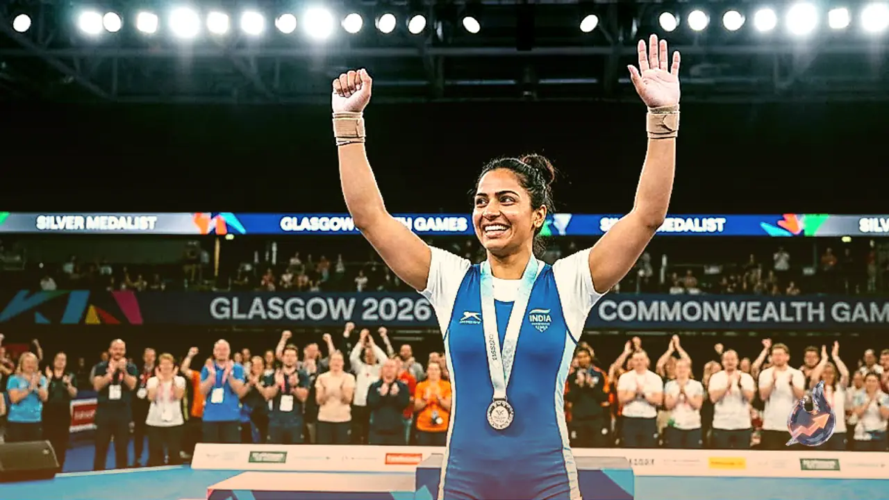 Harjinder Kaur Claims Silver in Women's 69kg Weightlifting at Glasgow CWG 2026 to Deliver India's Seventh Medal