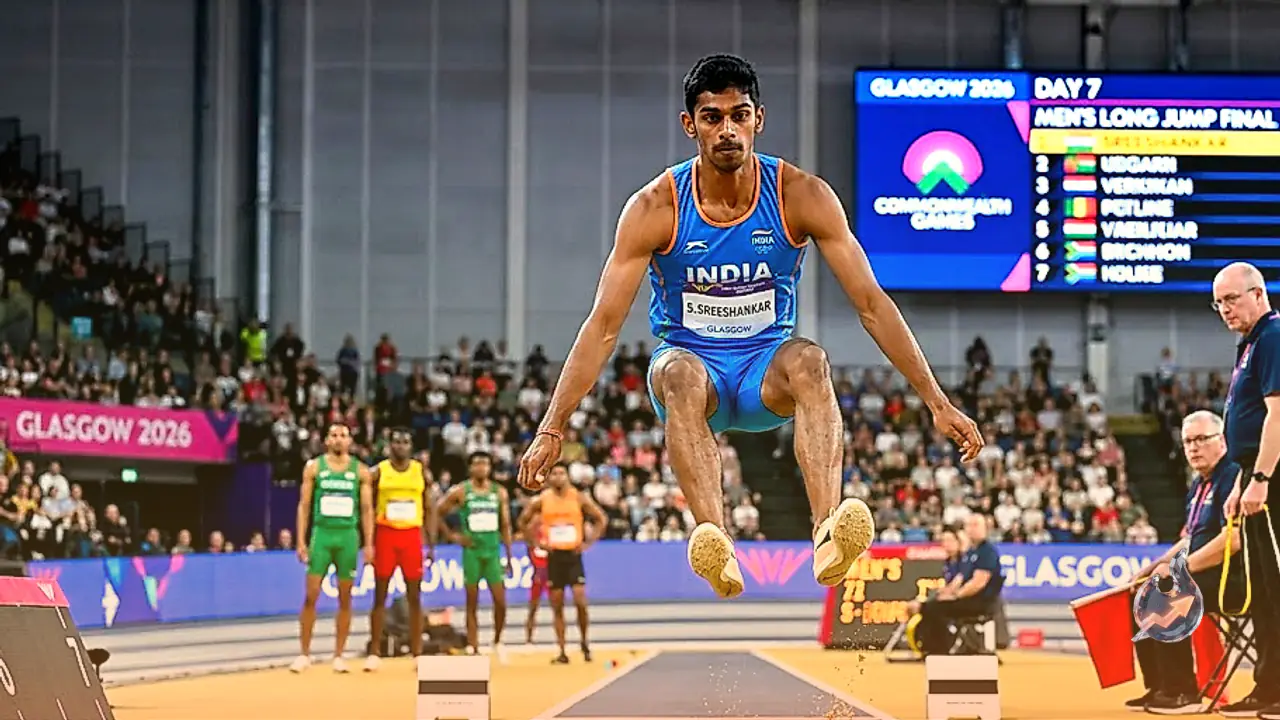 ग्लासगो राष्ट्रमंडल खेल 2026 के सातवें दिन भारतीय एथलीटों का प्रदर्शन और पूरा शेड्यूल