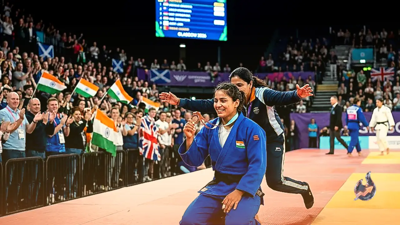 India Claims 4th Spot With 39 Medals at Glasgow CWG 2026: Boxing and Judo Lead Historic Campaign