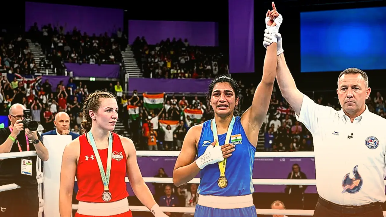 Glasgow Commonwealth Games Sees Arundhati Choudhary Defeat Chantal Reid of England for 70kg Boxing Gold