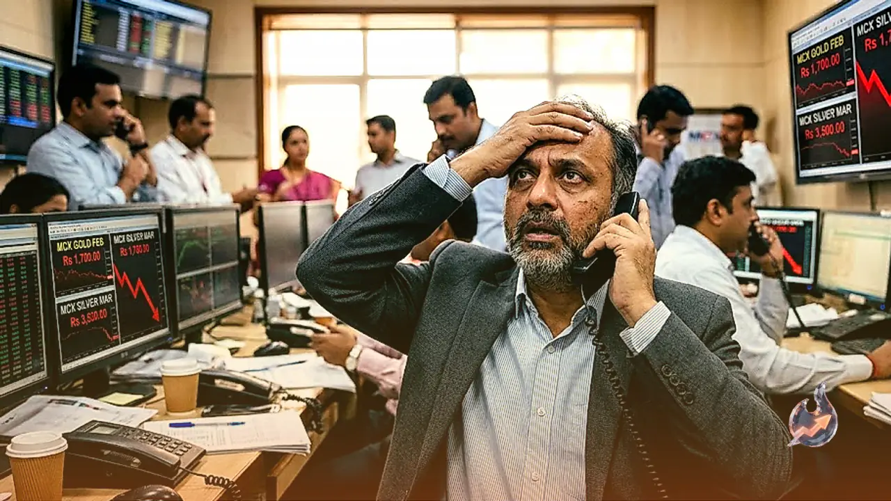 वायदा बाजार में सोने और चांदी की कीमतों में बड़ी गिरावट, रिकॉर्ड ऊंचाई से फिसले कीमती धातु के भाव