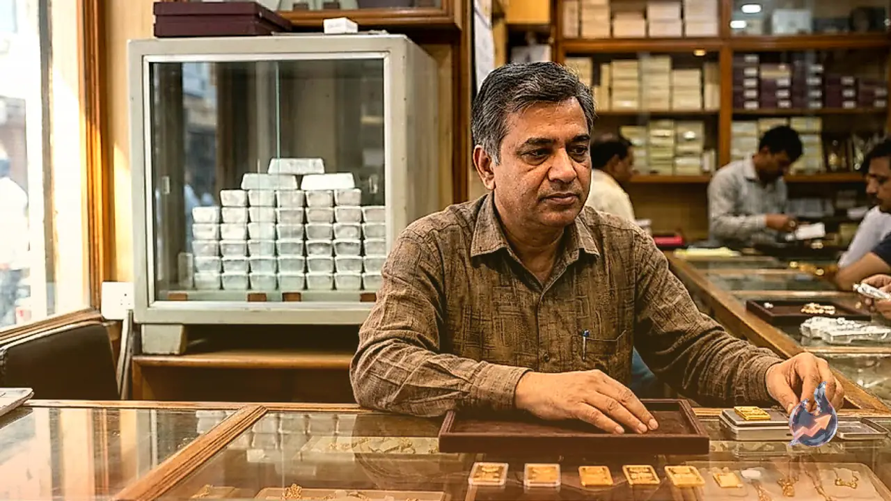 Gold Dips by 200 Rupees in Delhi Bullion Market While Silver Holds Steady at 2,27,000 Rupees