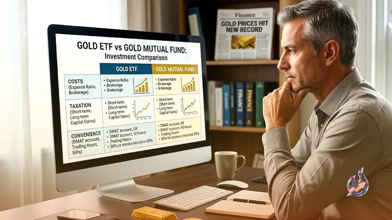 Gold ETF और Gold Mutual Fund में क्या है असली फर्क? सोने में निवेश से पहले जानें ये जरूरी बातें