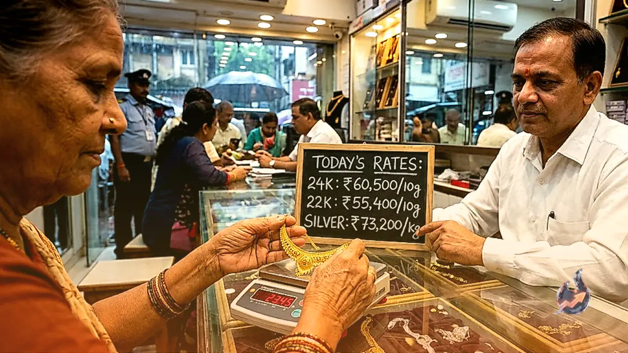 भारत में सोने की कीमतों में गिरावट, जानिए 22K और 24K के ताजा भाव