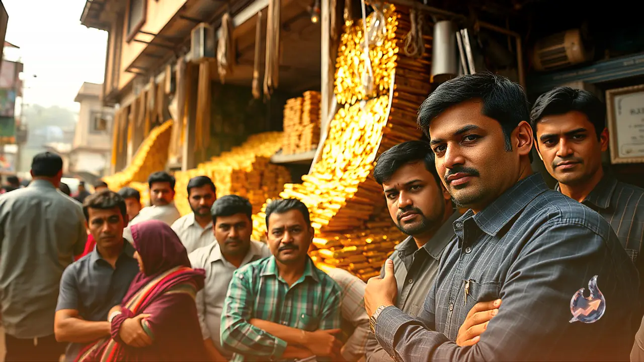 Gold Tumbles 3600 Rupees and Silver Drops 7500 Rupees in Three-Day Selloff Driven by Stronger Rupee