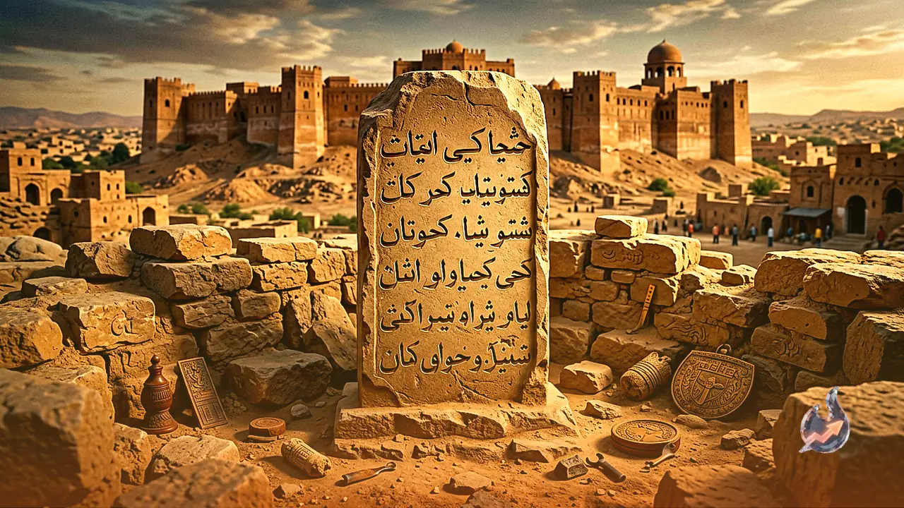 Rare 16th Century Bilingual Inscription Found in Camel Stables at Golkonda Fort