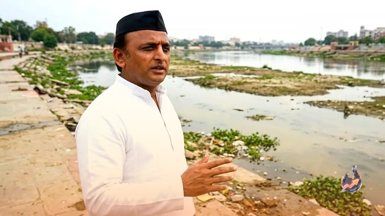 Akhilesh Yadav Targets BJP Over Deteriorating Condition Of Gomti River