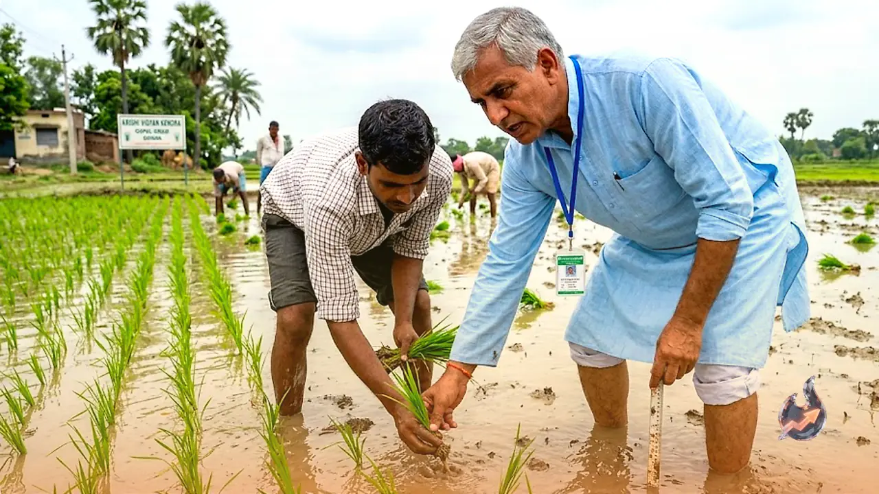 Gonda Agriculture Expert Warns: One Small Mistake in Paddy Transplanting Can Wipe Out Your Kharif Crop