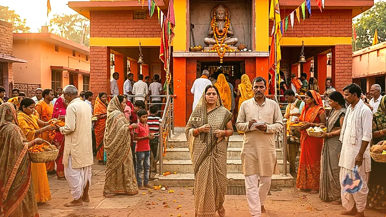 गोंडा के पारासराय हनुमान मंदिर में 11 मंगलवार दर्शन की विशेष मान्यता, सड़क हादसे में बंदर के अंतिम संस्कार से जुड़ी है स्थापना की कथा