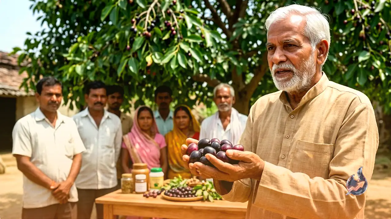 Vaidya Jamuna Prasad Yadav of Gonda Highlights the Medicinal Benefits of Jamun