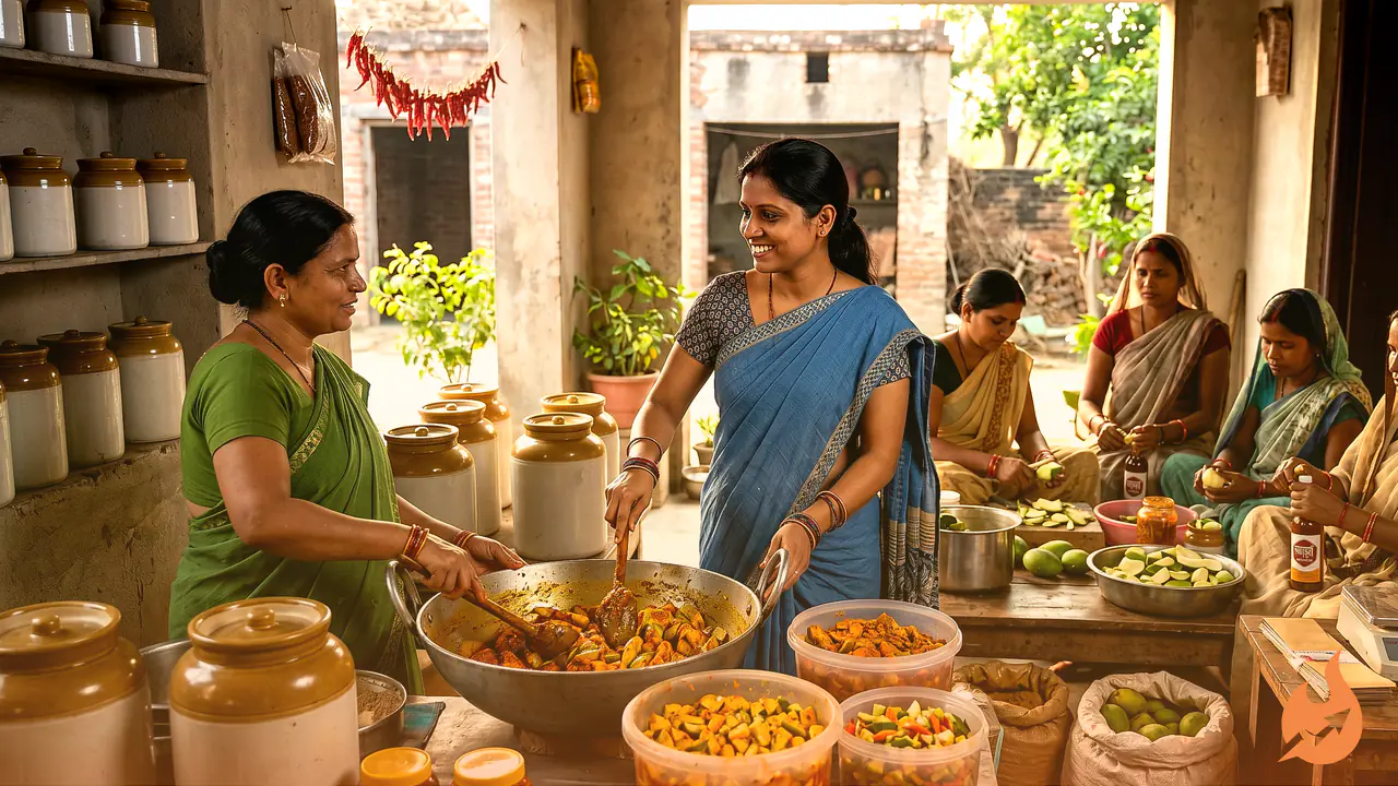From an Eighth-Pass Housewife to a Pickle Entrepreneur: How Gonda's Pooja Built a Business and Gave Six Women Work