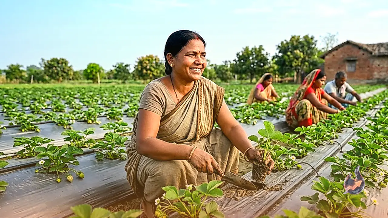 गोंडा में एकीकृत बागवानी विकास मिशन के तहत स्ट्रॉबेरी उगाने पर मिलेगा 40 फीसदी अनुदान, जानें आवेदन प्रक्रिया