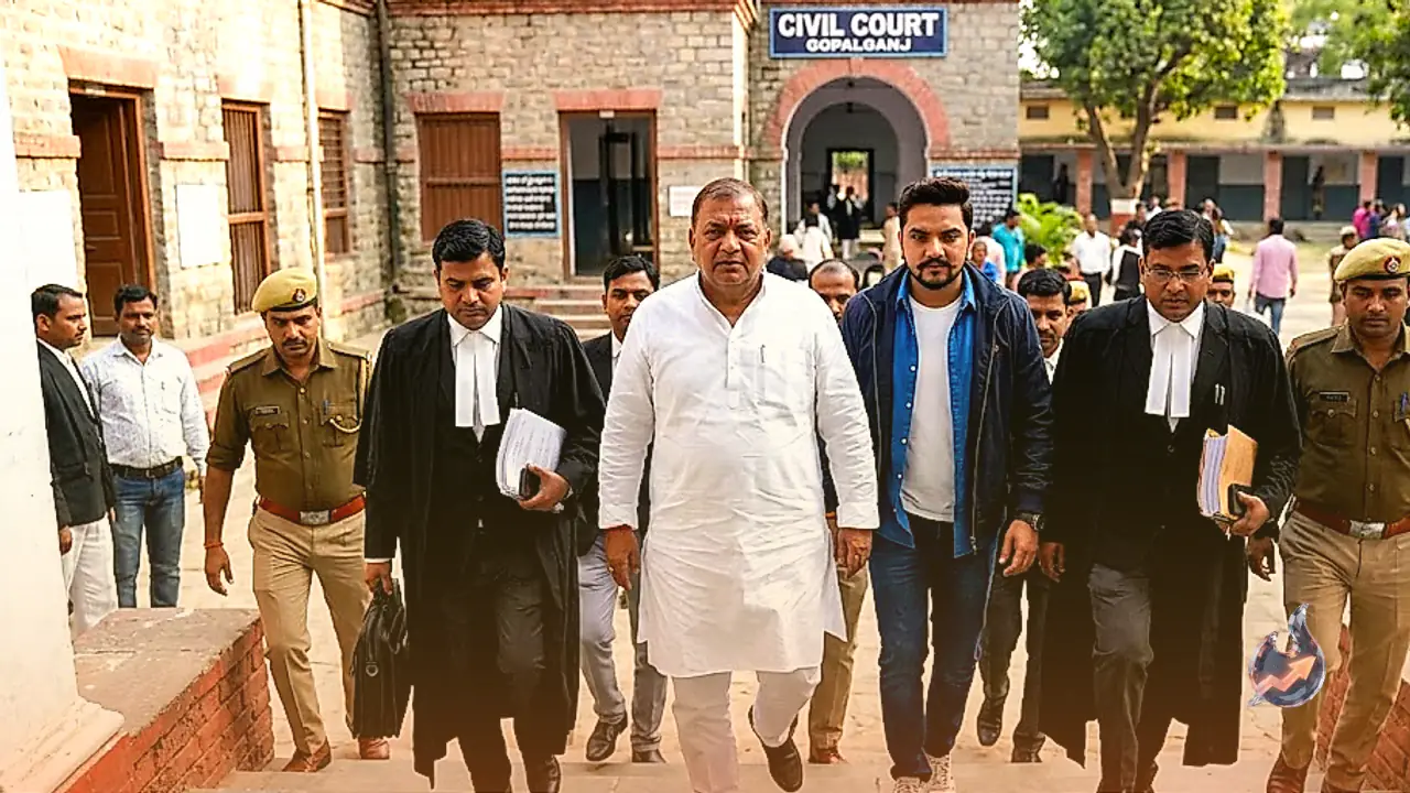 Anant Singh and Gunjan Singh surrender in Gopalganj Court over Arms Act case