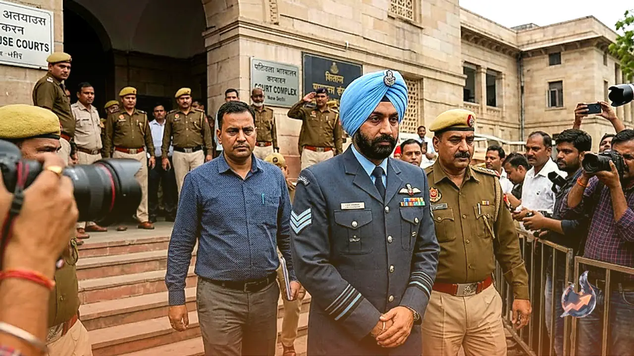 IAF Wing Commander Chargesheeted in Court Following Arrest Over Sensitive Military Data Leak