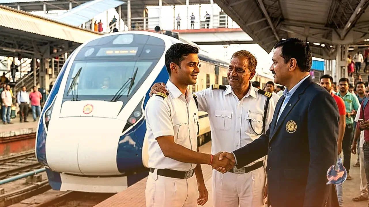 Major Incident Averted on Gorakhpur-Patna Vande Bharat Express as Pilot Collapses Mid-Journey