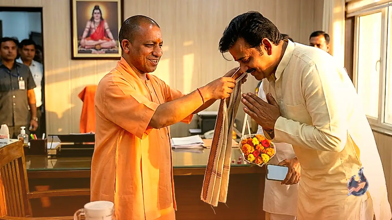 UP CM Yogi Adityanath's Birthday Message For Gorakhpur MP Ravi Kishan Goes Viral On X