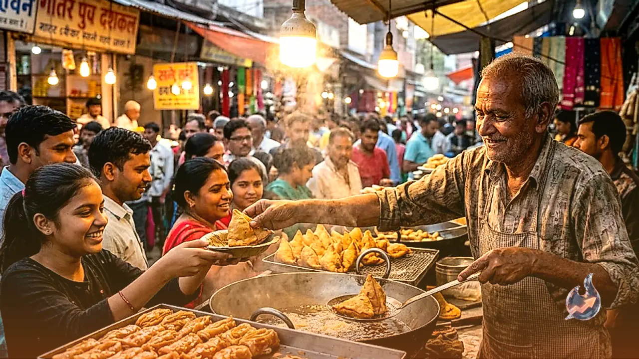 Gorakhpur Dharmshala Food Market Attracts Huge Crowds For Crispy Samosas And Juicy Laung Lata