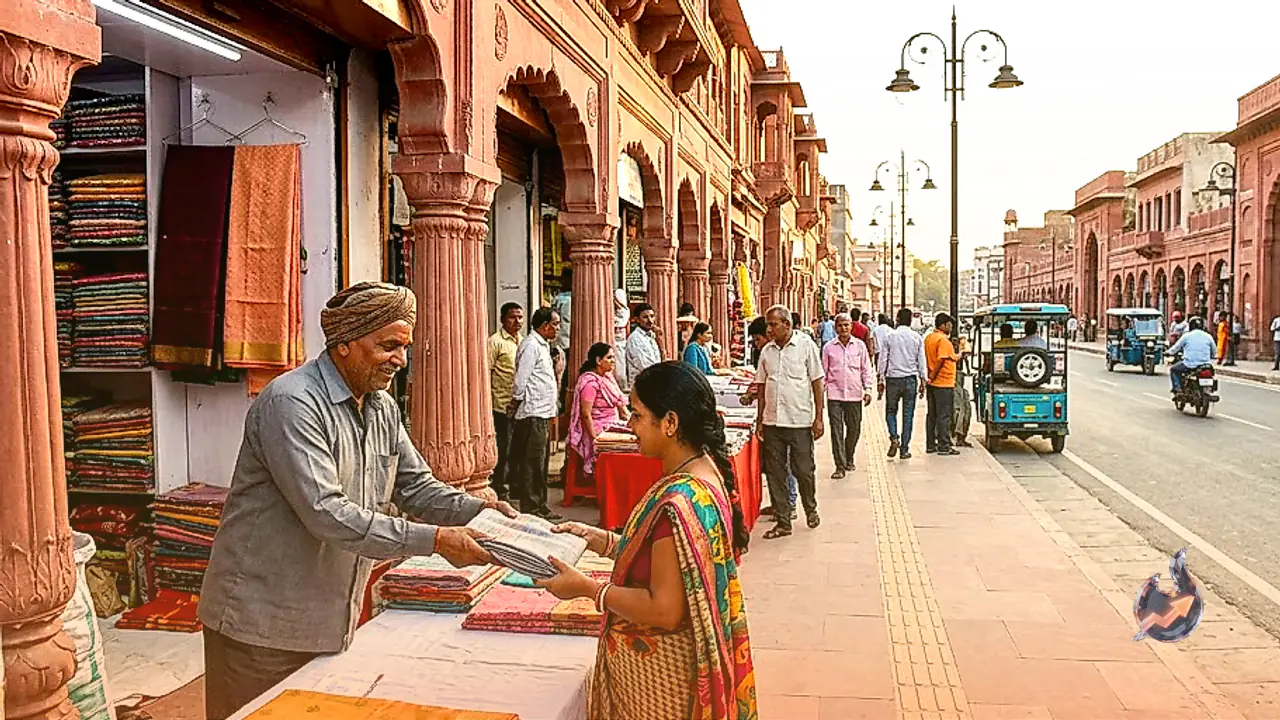 गोरखपुर के विरासत गलियारा में लौटी रौनक, जाम से राहत मिलने के बाद बढ़ा व्यापारियों का कारोबार