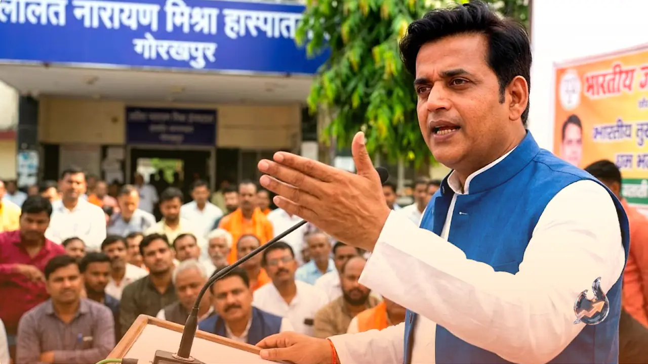 गोरखपुर सांसद रवि किशन का केजरीवाल और अखिलेश पर करारा जवाब, बोले, 2027 में BJP की प्रचंड जीत तय