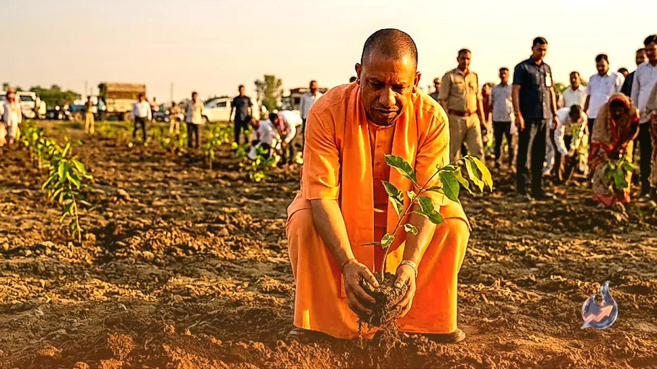 गोरखपुर से सीएम योगी ने किया वृक्षारोपण महायज्ञ का आगाज, एक दिन में 35 करोड़ पौधे लगाकर उत्तर प्रदेश रचेगा नया कीर्तिमान