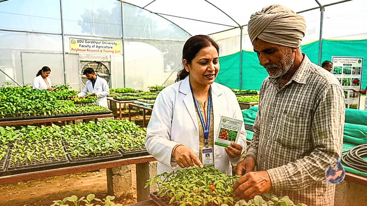 दीनदयाल उपाध्याय गोरखपुर विश्वविद्यालय की नई पहल से पूर्वांचल के किसानों को मिलेंगे विदेशी सब्जियों के बीज और आधुनिक प्रशिक्षण