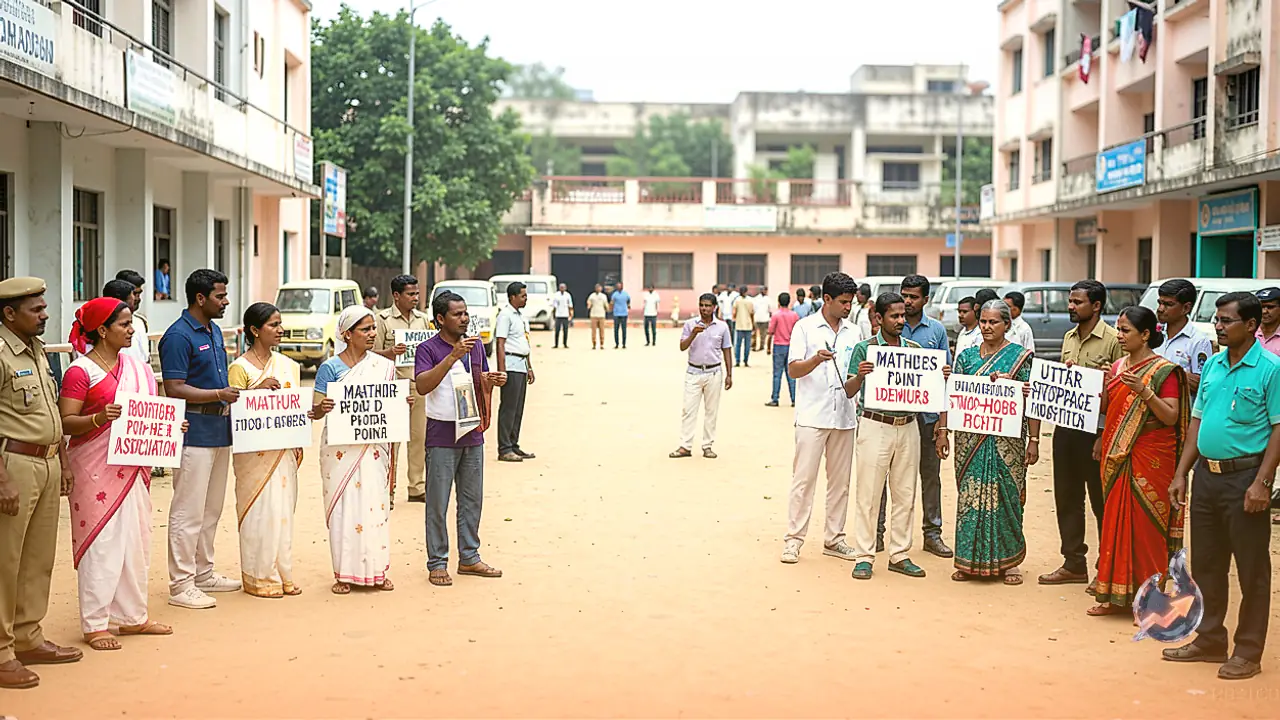 Government Nurses Launch Daily Work Boycott in Mathura Over 13-Point Demands Across Uttar Pradesh