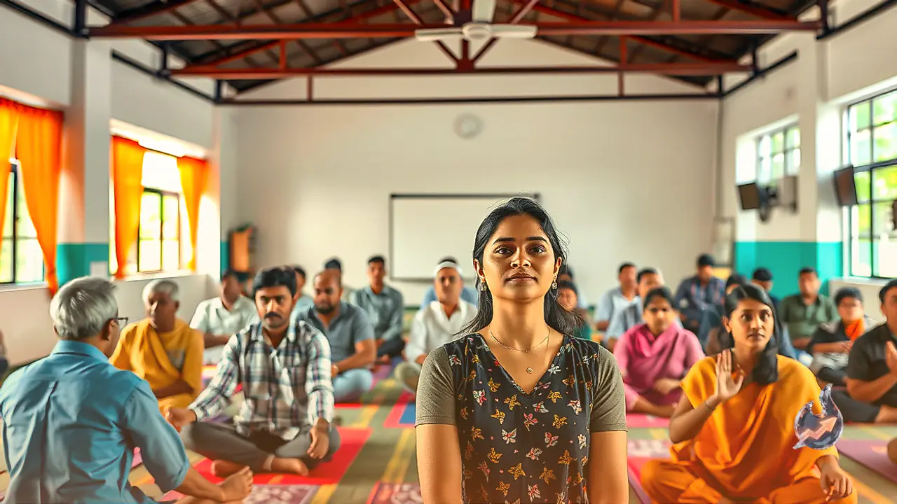 Government Offers Free Yoga Training with Global Career Prospects up to 4 Lakh Rupees Monthly