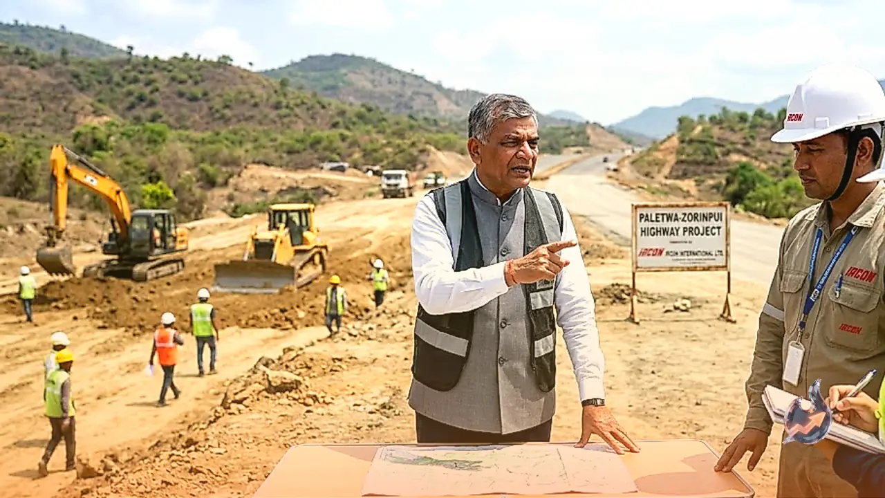 Governor General Vijay Kumar Singh Pushes for Rapid Execution on Long-Delayed Paletwa-Zorinpui Kaladan Highway