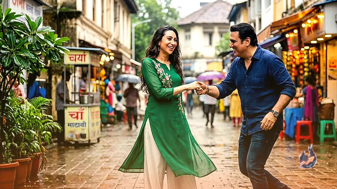 Govinda and Karisma Kapoor Evergreen Monsoon Track Tumse Koi Pyara Still Enchants Three Decades Later