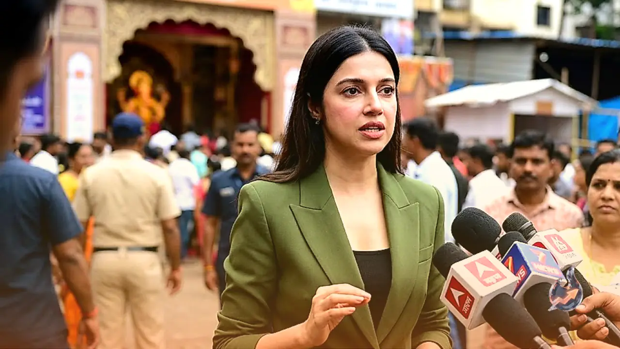 Divya Khosla Criticizes Govinda and Rumored Girlfriend Komal Rani over Lalbaugcha Raja Visit and Vermilion Row