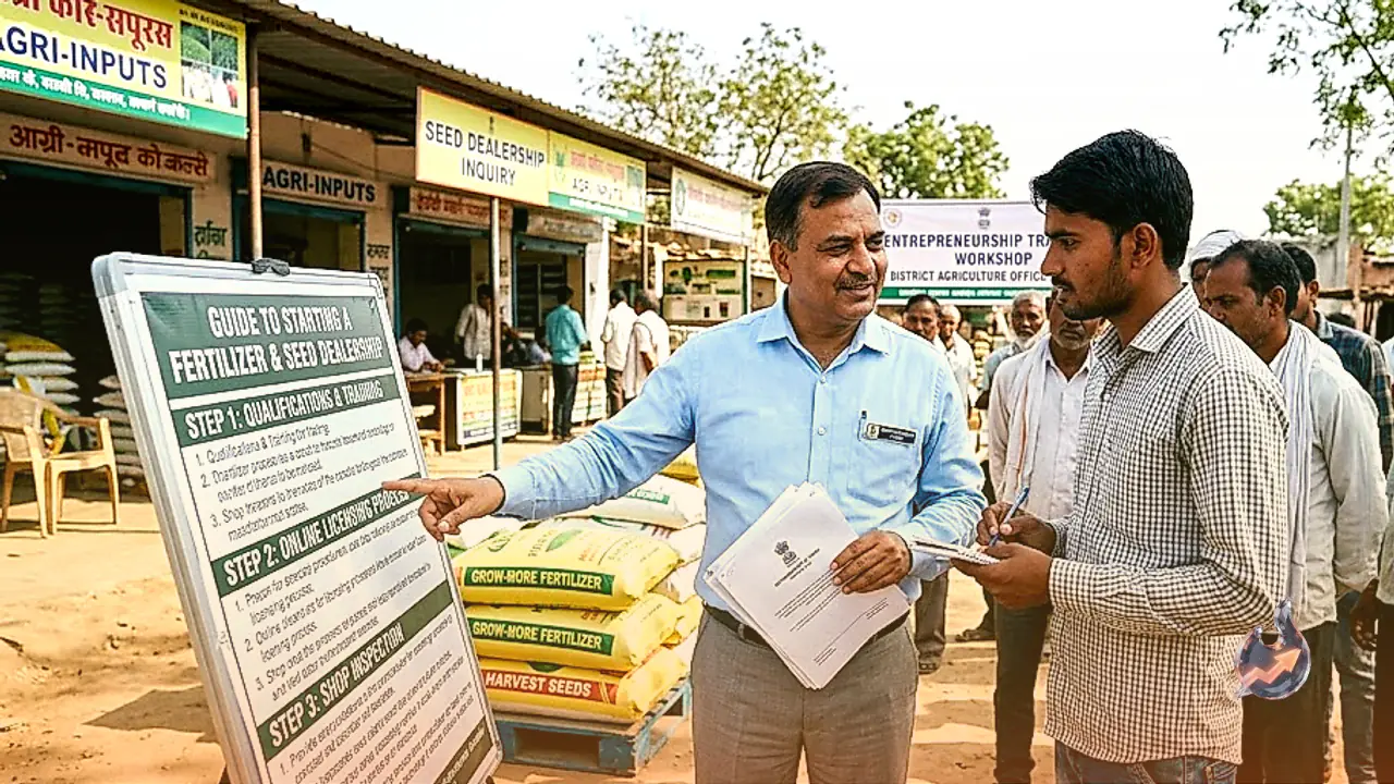 Comprehensive Guide to Starting a Rural Fertilizer and Seed Dealership: District Agriculture Officer R.K. Verma Explains Qualifications, Training, and Licensing