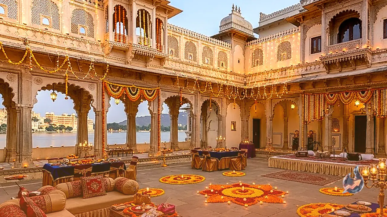 Grand Diwali Celebrations in Udaipur With Special Theme Parties and Royal Packages for International Tourists