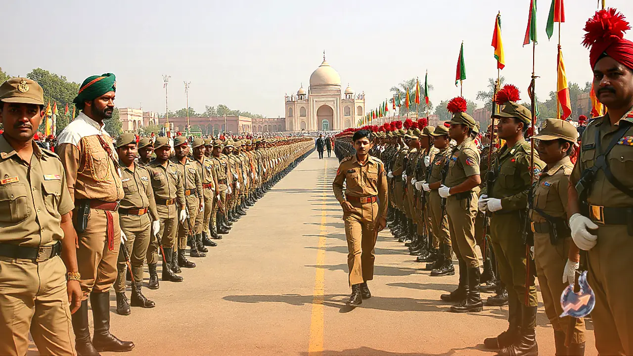 Grand Ekta Parade in Kevadia Displays Security Prowess with 10,000 Troops in Presence of Prime Minister Narendra Modi