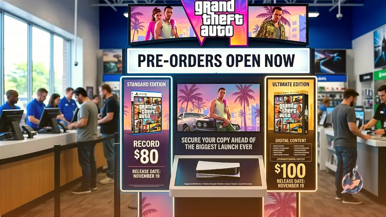 Rockstar Sets an $80 Record and a November 19 Date as Grand Theft Auto VI Opens for Preorders