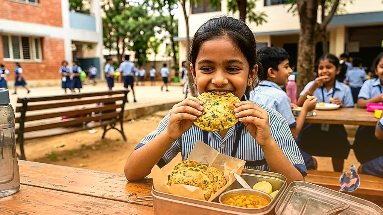 हरी मूंग दाल और पालक की खस्ता पूरी से बनाएं बच्चों का टिफिन पौष्टिक
