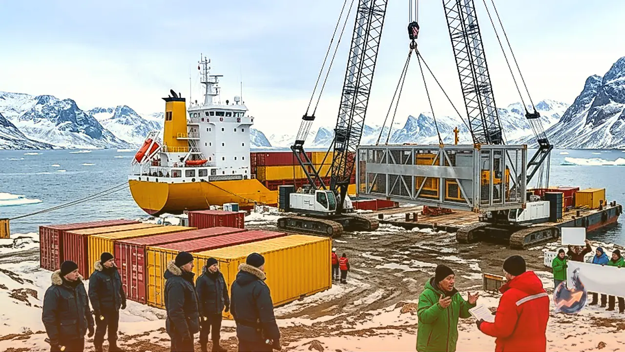 Unauthorized Arctic Drilling Gear Sparks Regulatory Storm in Greenland as US Firm Pushes Trillion-Dollar Oil Plan