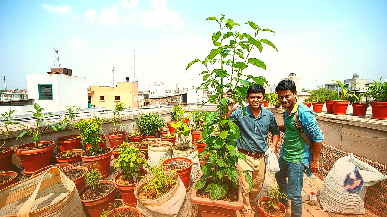Grow Bags Emerge as a Lightweight and Cost-Effective Gardening Solution for Rooftops and Balconies