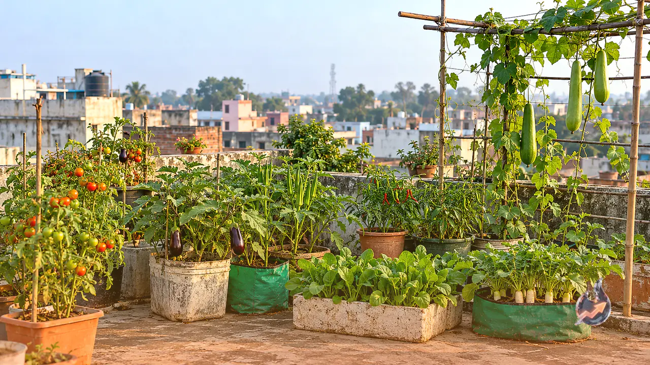 Grow These Seven Vegetables Easily on Your Balcony and Roof to End Market Dependency