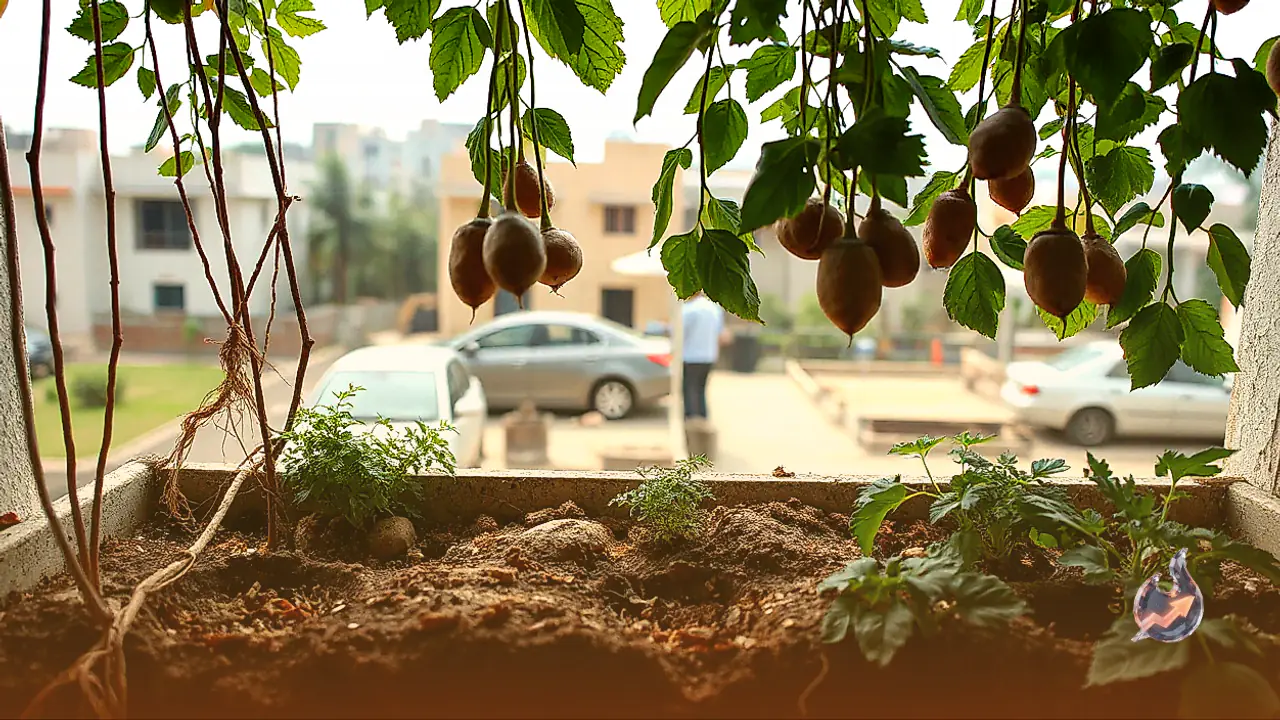 Growing Air Potatoes in Balcony Gardens: A Unique Way to Cultivate Vegetables in the Air