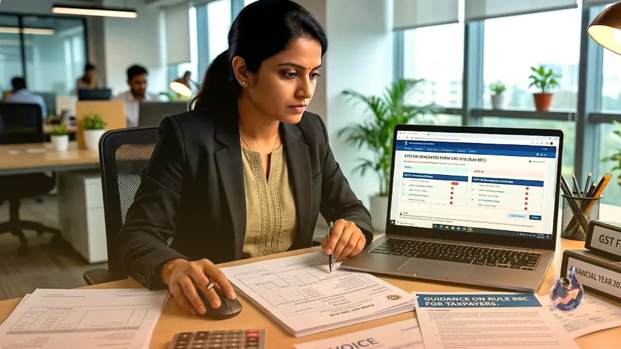 जीएसटी देनदारी अंतर और फॉर्म DRC-01B का सामना करने वाले करदाताओं के लिए नियम 88C की विस्तृत गाइड